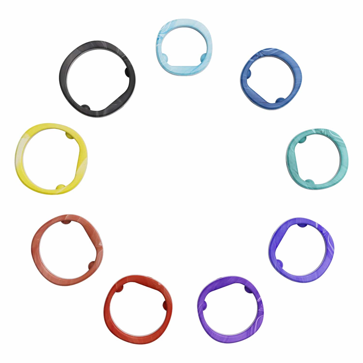 RingConn Gen 2/Gen 2 Air Smart Ring Sizing Kit, Size before You Buy to Choose between Gen 2 Ring Sizes, SKR-03