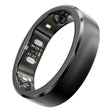 RingConn Gen 3 Smart Ring with Vascular Health Insights, Vibration Alerts, Sleep Apnea Monitoring, Charging Case, Size 11, Matte Black