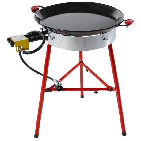 Ringg Outdoor Ringg Chef Series Classic Kit with Paella Pan, Dual Gas Burner and Stand for 16 Servings