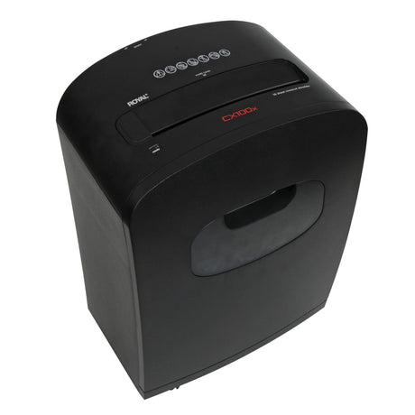Royal CX100x 10-Sheet Crosscut Shredder with Basket
