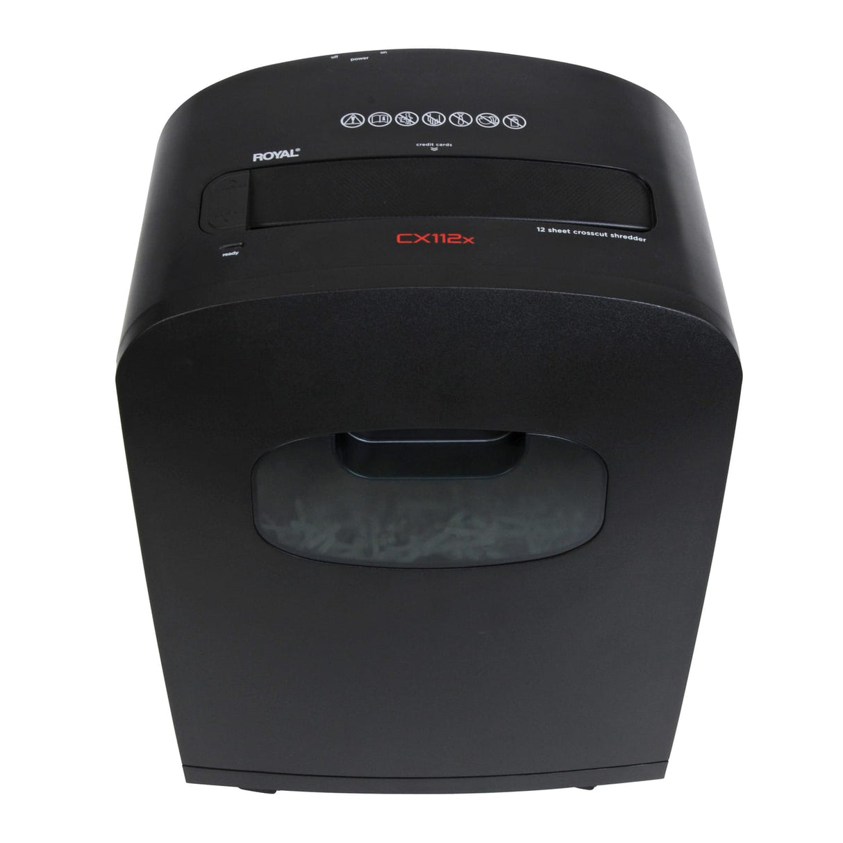Royal 112MX 12-Sheet Crosscut Shredder with Basket