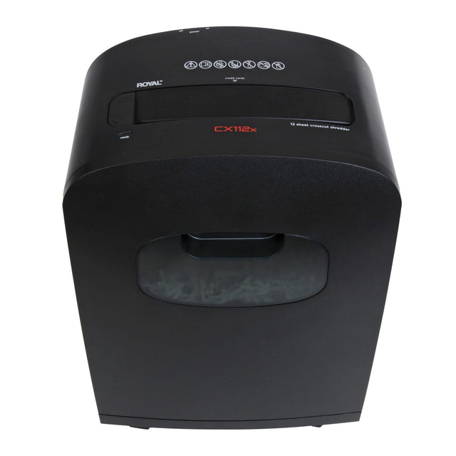 Royal 112MX 12-Sheet Crosscut Shredder with Basket