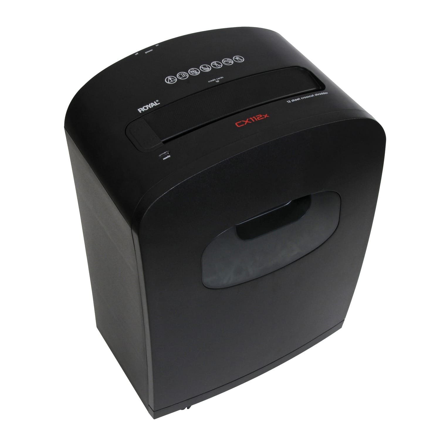 Royal 112MX 12-Sheet Crosscut Shredder with Basket
