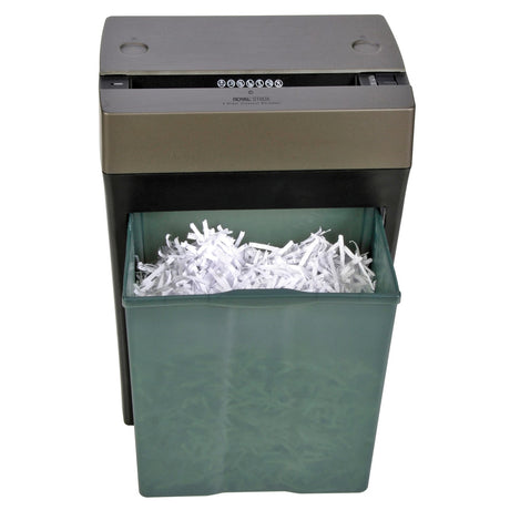 Royal ST80X 8-Sheet Crosscut Shredder with Basket