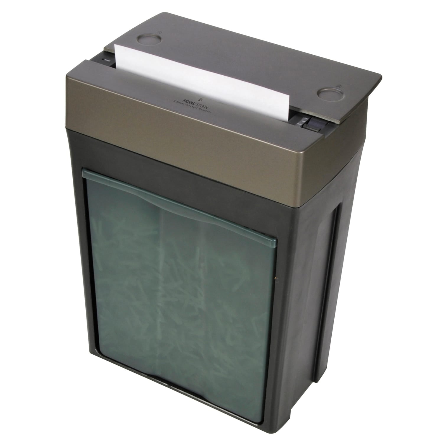 Royal ST80X 8-Sheet Crosscut Shredder with Basket