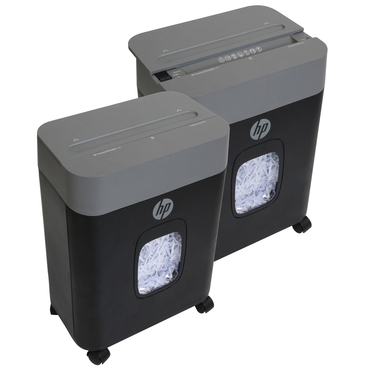 HP HP-CC8 8-Sheet Crosscut Shredder