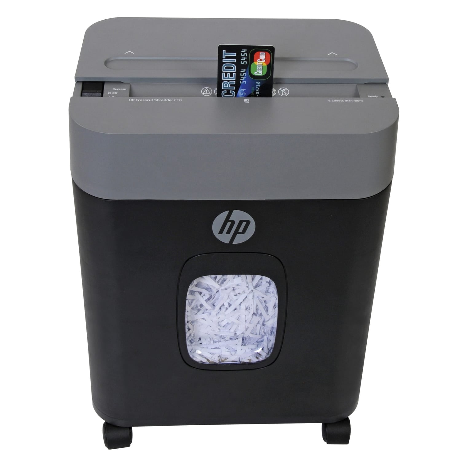 HP HP-CC8 8-Sheet Crosscut Shredder
