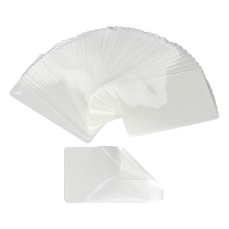 HP Thermal Laminating Pouches for Business Cards, 2.25 In. x 3.75 In., 50-Case Pack