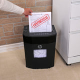 HP AF890 80-Sheet Microcut Paper Shredder with 3.8-Gallon Bin, Auto Feed 80/Manual Feed 9, Also Shreds Credit Cards and Staples