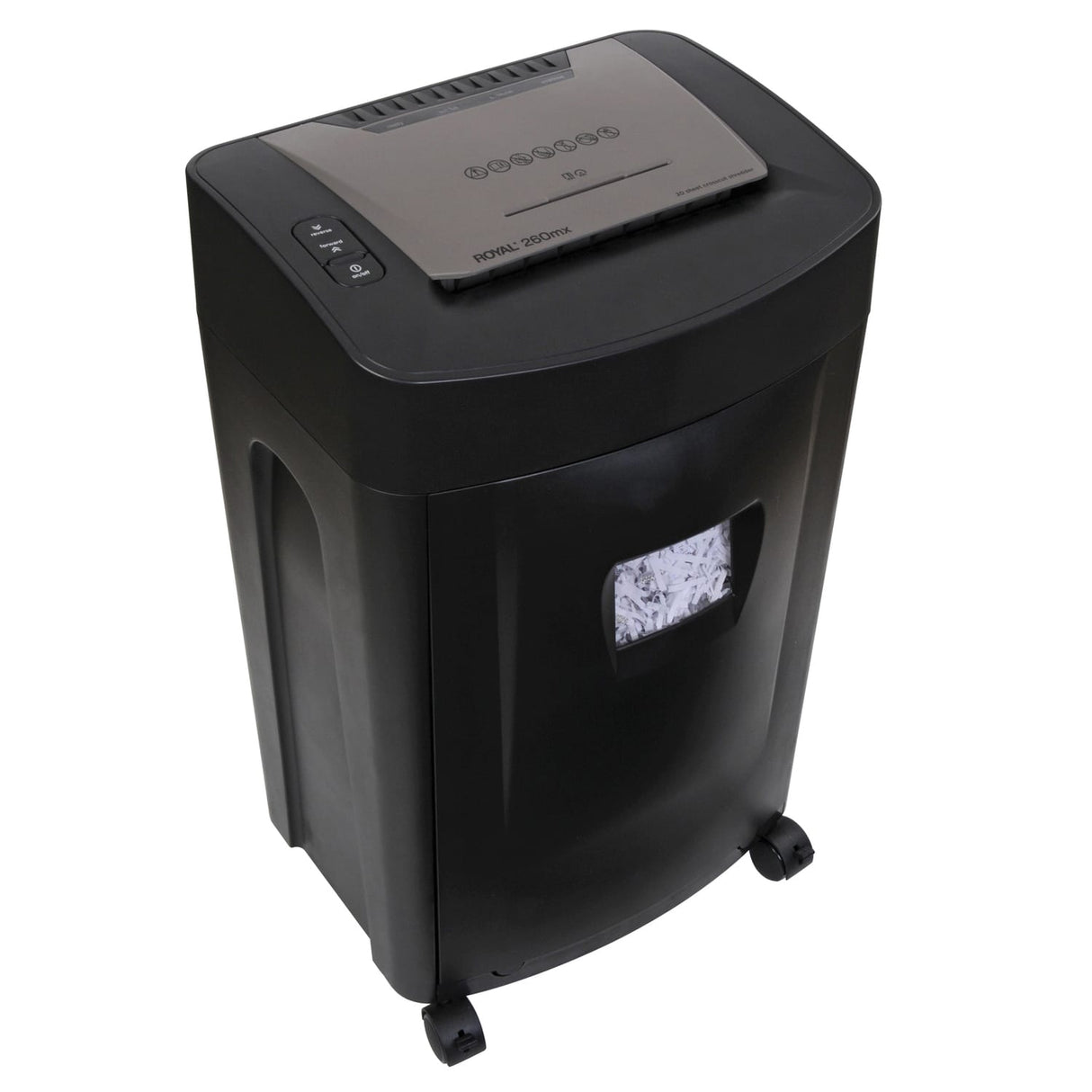 Royal 260MX 20-Sheet Crosscut Paper Shredder with Basket