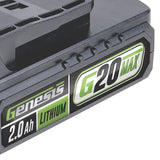Genesis G20Max 20-Volt 2.0-Ah Li-Ion Battery, GLAB2020B