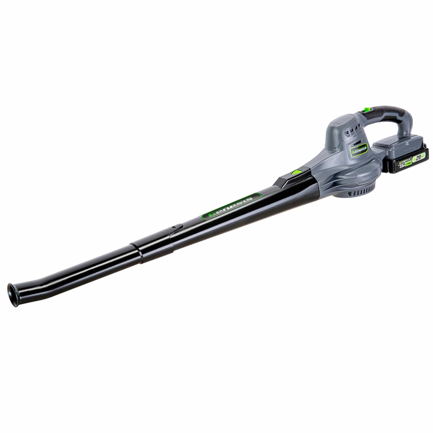 Genesis G20Max 130-MPH at 95-CFM 20-Volt Battery-Powered 2-Speed Blower/Sweeper