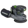 Genesis G20Max 20-Volt Cordless 5-In. Variable-Speed Random Orbit Sander with Backer Pad, Palm Grip, Dust Bag, 2.0-Ah Battery, Charger