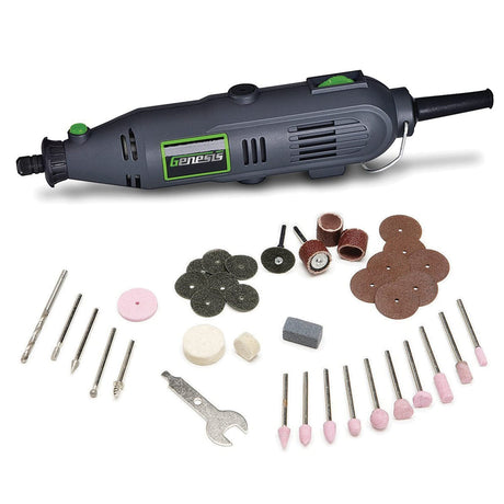 Genesis Variable Speed Rotary Tool with 40-Piece Accessory Set