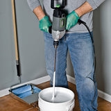 Genesis 9-Amp Corded Variable-Speed Spade-Handle Drill with 1/2-In. Metal Chuck, 2-Position Spade Handle, 3-Position Aux Handle, Lock-on Button