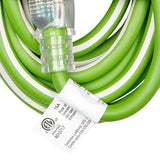 PowerSmith 1-Outlet 15-Amp 3-Prong Grounded Heavy-Duty Rubber-Jacket Outdoor Locking Extension Cord, 12-Gauge with Lighted Straight Plug, 25 Ft.