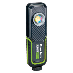 PowerSmith LED 500-Lumen Rechargeable Color-Match Inspection Light with Kickstand, Rotating Hook, Magnetic Base, Sealed Switches, IP65
