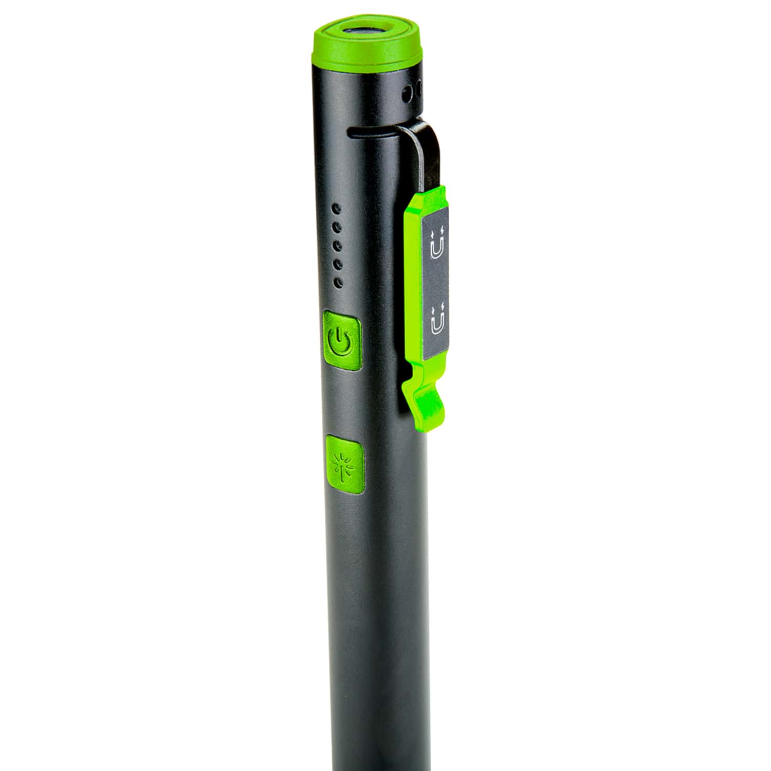 PowerSmith Rechargeable LED Inspection Pen Light with Spot, Flood, UV, and Laser Pointer Lights