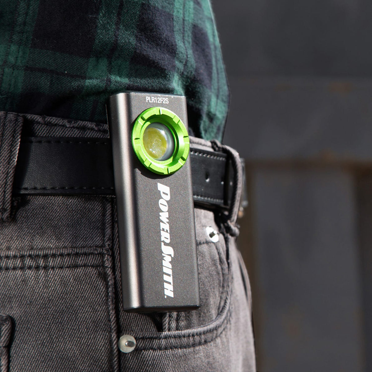 PowerSmith LED 1200-Lumen Rechargeable Pocket Flood/Spotlight, Waterproof, Magnetic Base, Metal Pocket Clip with Magnet, up to 164-Ft. Beam Distance