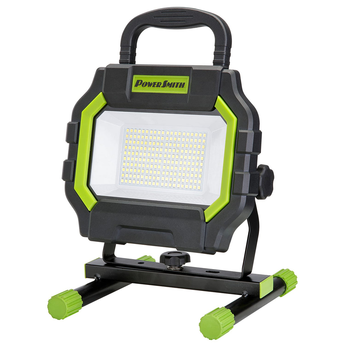 PowerSmith LED 5000/1000-Lumen Hybrid AC/DC Work Light with Impact-Resistant Glass Lens, Sealed Switch, Indoor/Outdoor, 5-Ft. Extension Cord