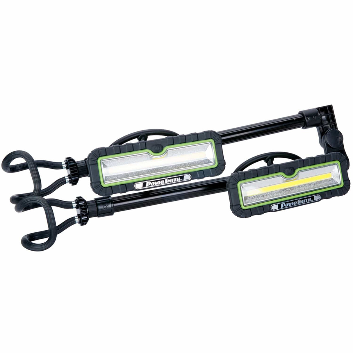 PowerSmith 2400-Lumen Dual-Head LED Rechargeable Underhood Light with Expandable Hood Bracket