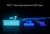 Netgear Nighthawk RS600 Tri-Band WiFi 7 Router, 18Gbps, 3300 sq.ft. Coverage, 150 Devices, 10 Gig Port - Certified Refurbished
