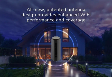 Netgear Nighthawk RS600 Tri-Band WiFi 7 Router, 18Gbps, 3300 sq.ft. Coverage, 150 Devices, 10 Gig Port - Certified Refurbished