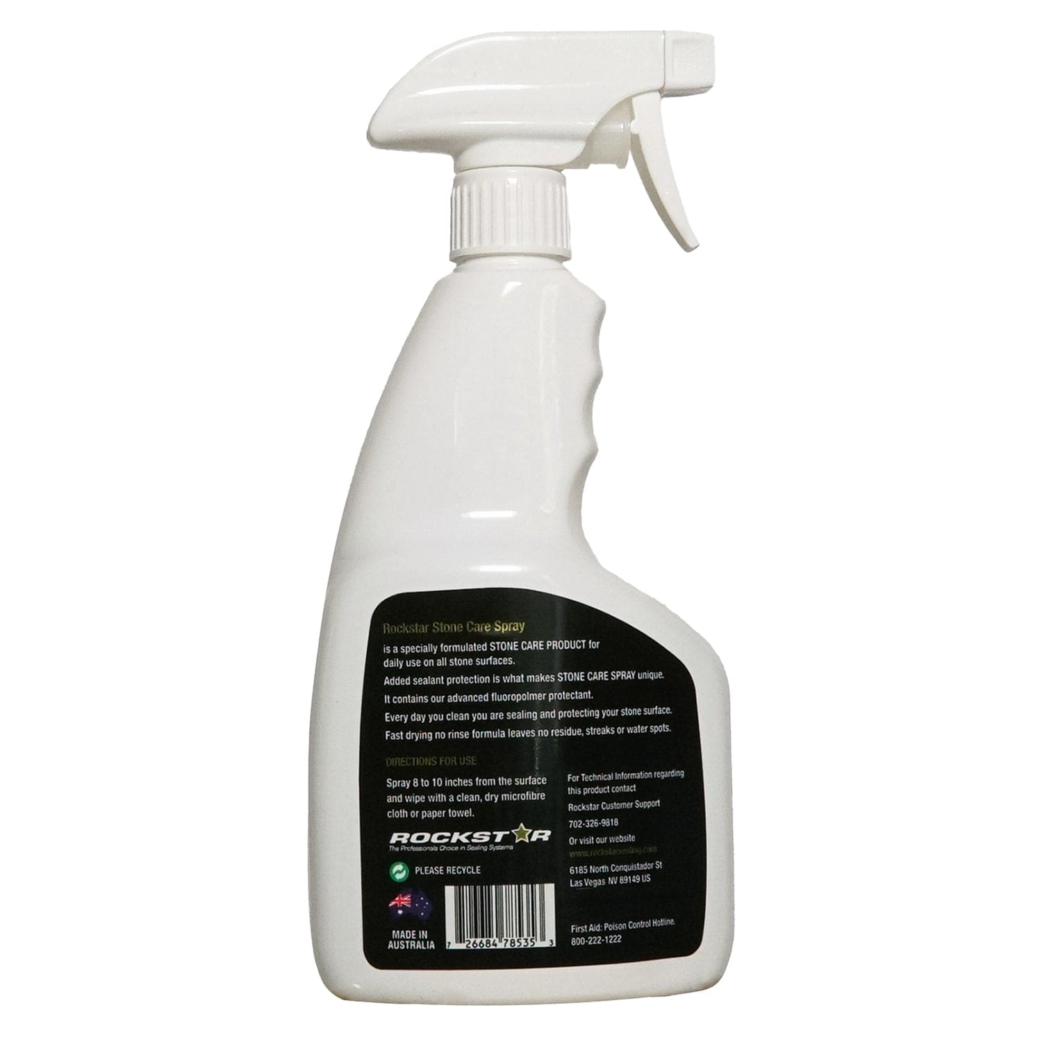 Rockstar Stone Care Spray, 750 mL Spray Bottle