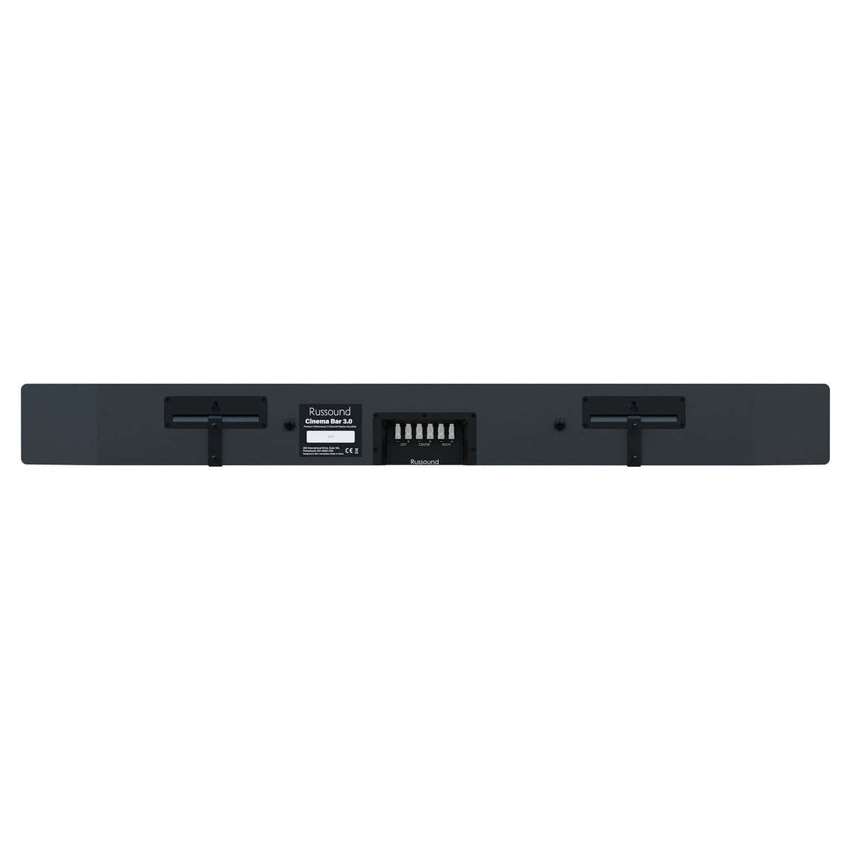 Russound 3.0-Channel 300-Watt-RMS 50-In. Passive Cinema Sound Bar 3.0 for AVA-Series mini-AVRs with Bracket, 3185-854057