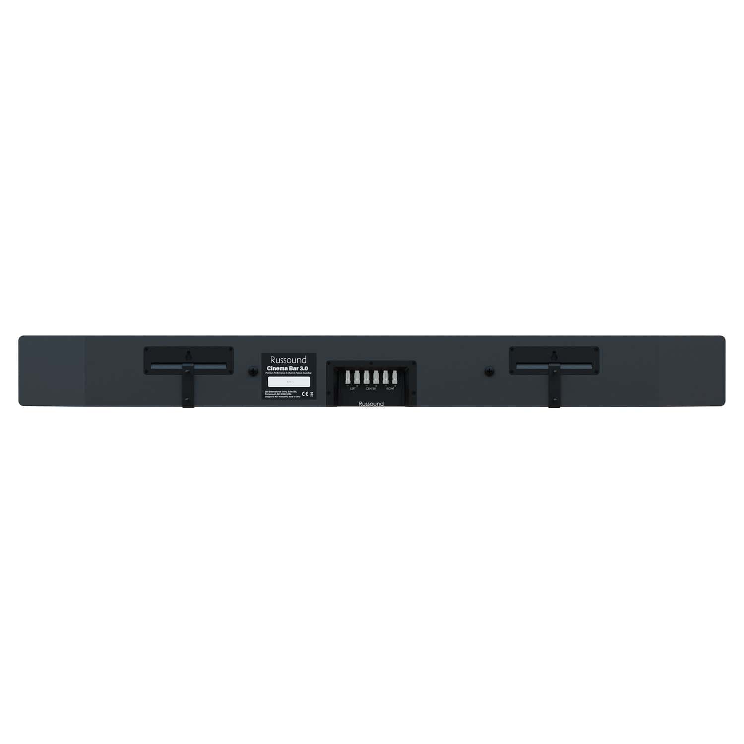 Russound 3.0-Channel 300-Watt-RMS 50-In. Passive Cinema Sound Bar 3.0 for AVA-Series mini-AVRs with Bracket, 3185-854057