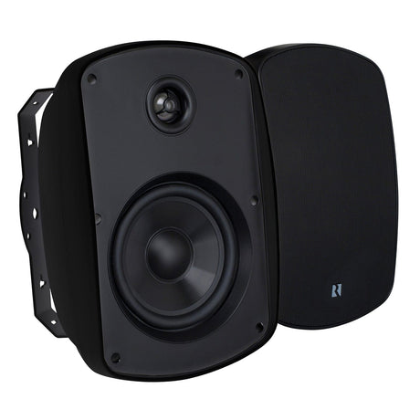 Russound 6.5-In. 150-Watt Acclaim 5 Series OutBack MK2 2-Way Outdoor Speaker Pair with IMPP Cone Woofer and Teteron Tweeter, 8 Ohms, Black