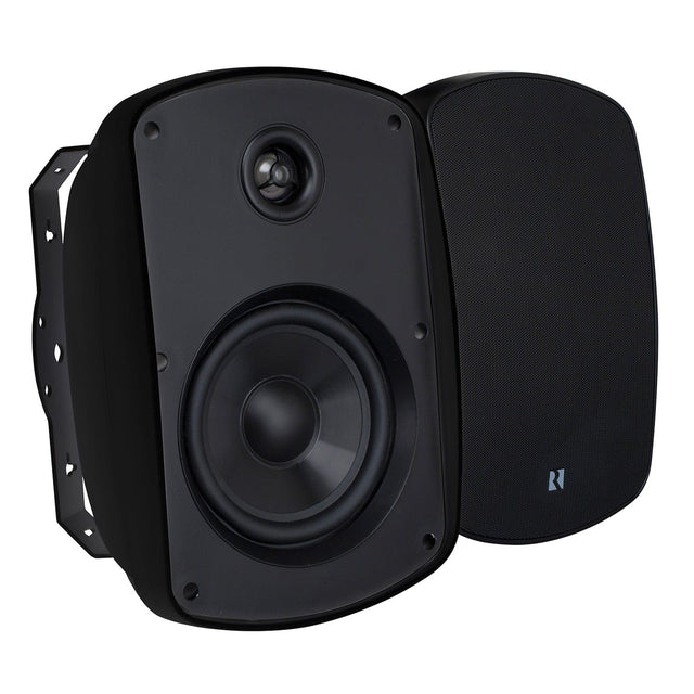 Russound 6.5-In. 150-Watt Acclaim 5 Series OutBack MK2 2-Way Outdoor Speaker Pair with IMPP Cone Woofer and Teteron Tweeter, 8 Ohms, Black