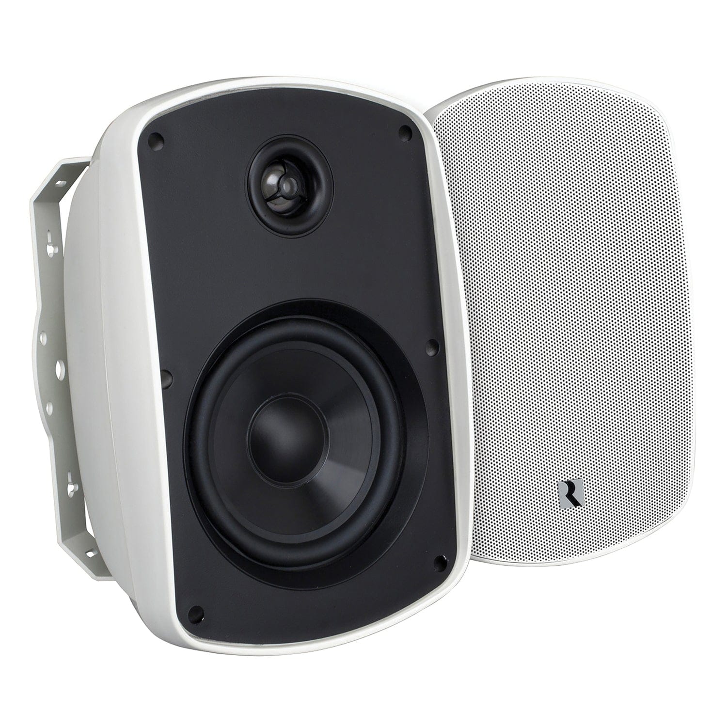 Russound 6.5-In. 150-Watt Acclaim 5 Series OutBack MK2 2-Way Outdoor Speaker Pair with IMPP Cone Woofer and Teteron Tweeter, 8 Ohms, White