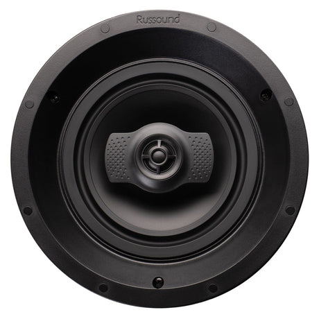 Russound 6.5-In. 90-Watt Architectural Series IC-610 2-Way In-Ceiling Loudspeaker Pair with Poly Woofer and Pivoting Silk-Dome Tweeter, 8 Ohms