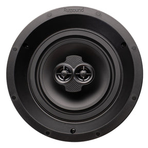 Russound 6.5-In. 90-Watt Architectural Series IC-610T In-Ceiling Single Point Stereo Loudspeaker with DVC Woofer and Dual Pivoting Tweeters