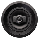Russound 6.5-In. 90-Watt Architectural Series IC-610 2-Way In-Ceiling Loudspeaker Pair with Poly Woofer and Pivoting Silk-Dome Tweeter, 8 Ohms