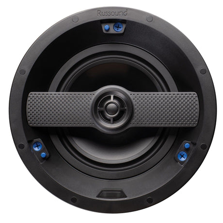 Russound 6.5-In. 100-Watt Architectural Series IC-620 2-Way In-Ceiling Loudspeaker Pair with Poly Woofer and Pivoting Silk-Dome Tweeter, 8 Ohms