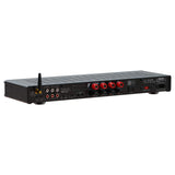 Russound 2.0-Channel 100-Watt Bluetooth Dual-Source Stereo Power Amplifier with Bluetooth Antenna, Bridgeable, Rack Mountable, P-Series P100BT
