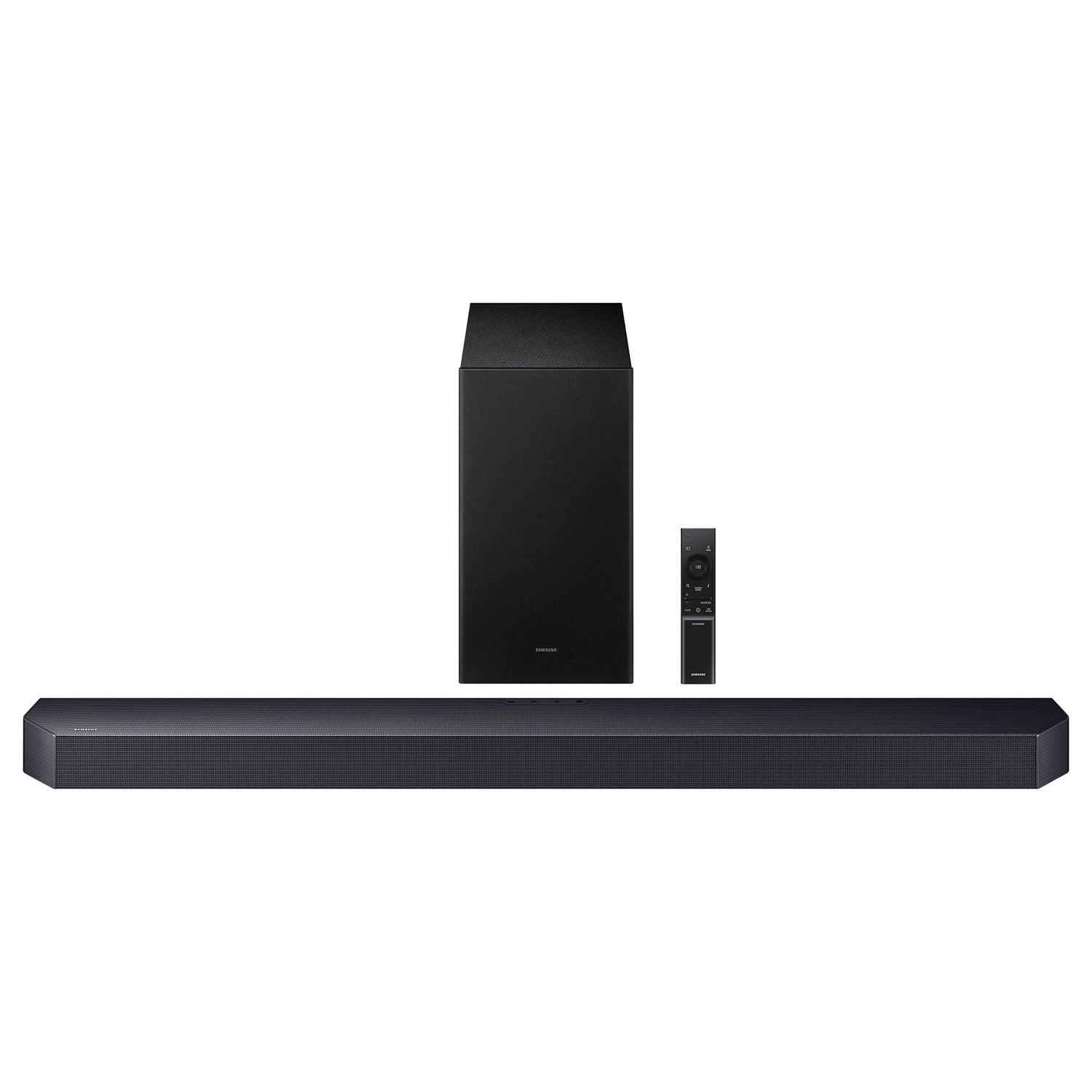 Samsung 3.1.2-Channel 380-Watt 40.6-In. Sound Bar with Subwoofer, Dolby Atmos/DTS Virtual:X, HDMI, Remote, Bluetooth TV Pairing, HW-Q600F