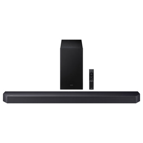 Samsung 3.1.2-Channel 380-Watt 40.6-In. Sound Bar with Subwoofer, Dolby Atmos/DTS Virtual:X, HDMI, Remote, Bluetooth TV Pairing, HW-Q600F