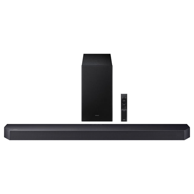 Samsung 3.1.2-Channel 380-Watt 40.6-In. Sound Bar with Subwoofer, Dolby Atmos/DTS Virtual:X, HDMI, Remote, Bluetooth TV Pairing, HW-Q600F
