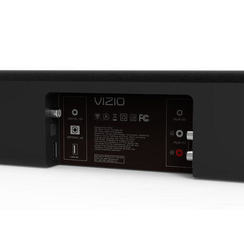 VIZIO SB3820-C6B-R 38" 2-Channel Soundbar - Certified Refurbished