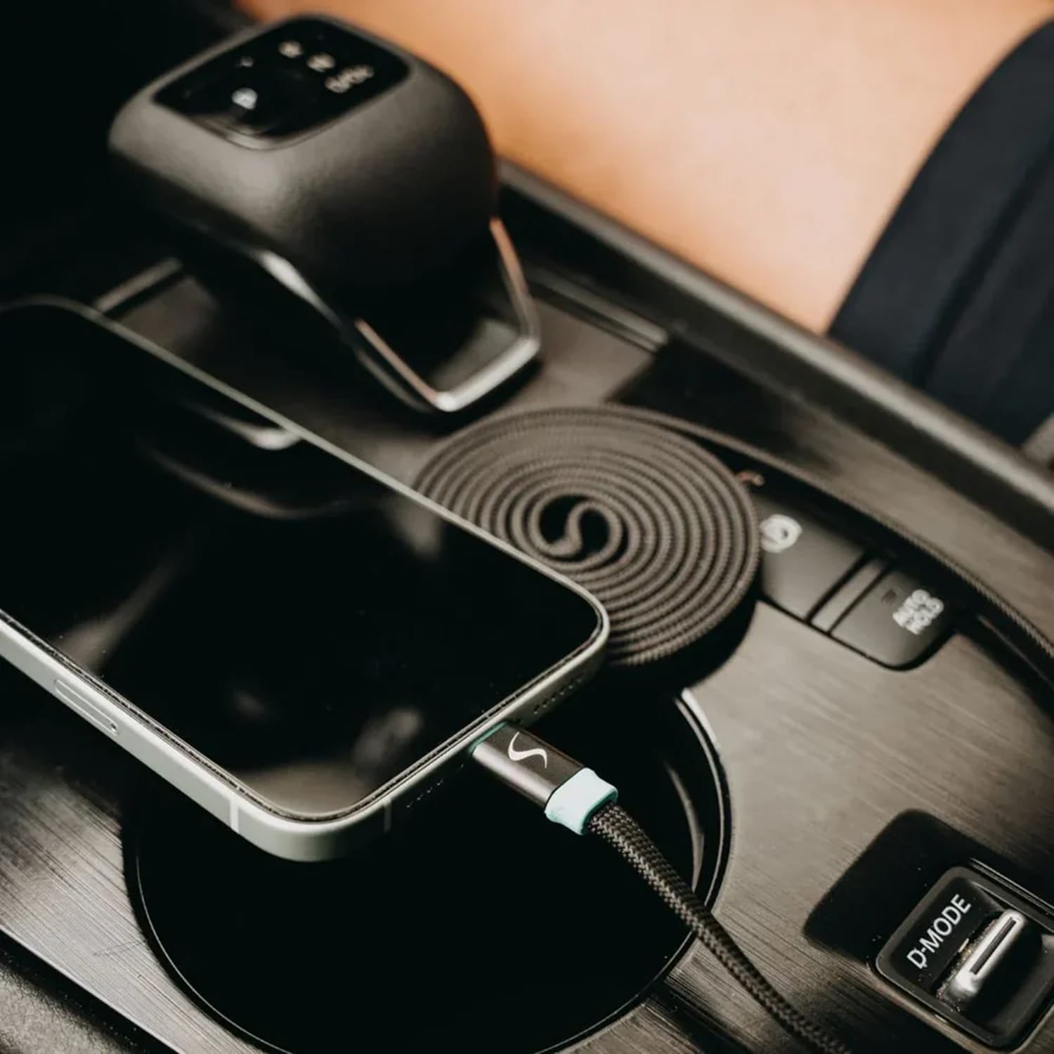 Scapade MagLink A USB-C to USB-A Magnetic Flat Cable with 60-Watt PD Fast Charging, 6.5 Ft.