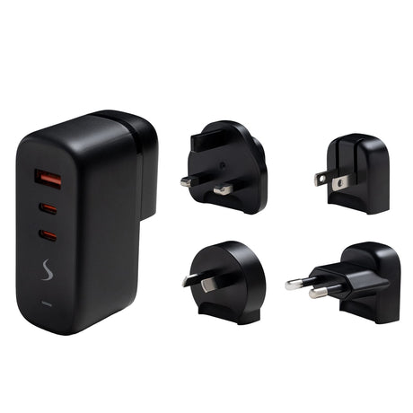 Scapade AirPower 65-Watt PD Multi-USB Travel Charger with International Plugs
