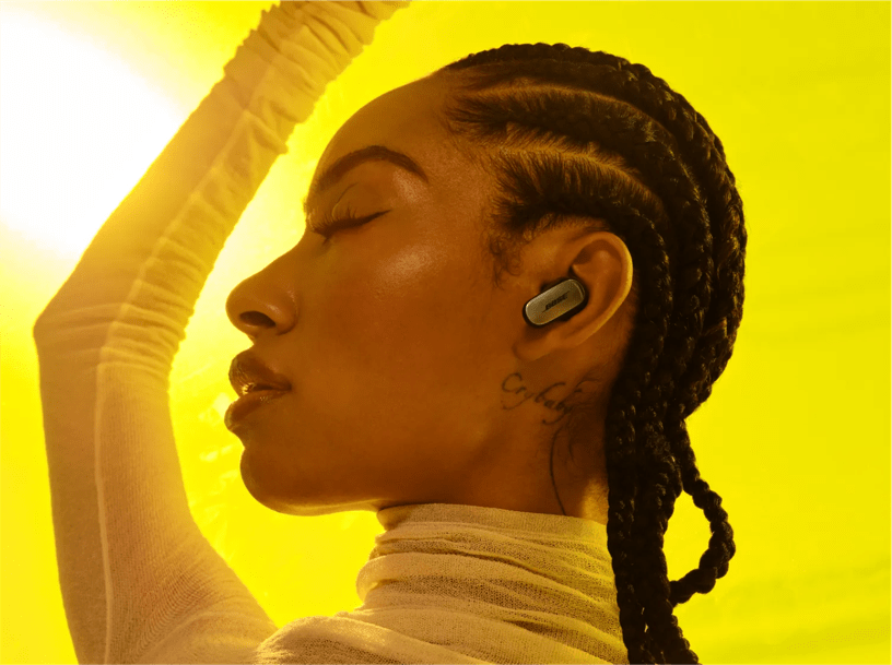 Bose QuietComfort Ultra Noise Cancelling Wireless Bluetooth Earbuds, Black - Certified Refurbished