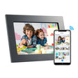 eco4life 10.1-In. Wi-Fi Digital Photo Frame with Photos/Video Sharing and Touch Screen, Metal Frame, CPF1033