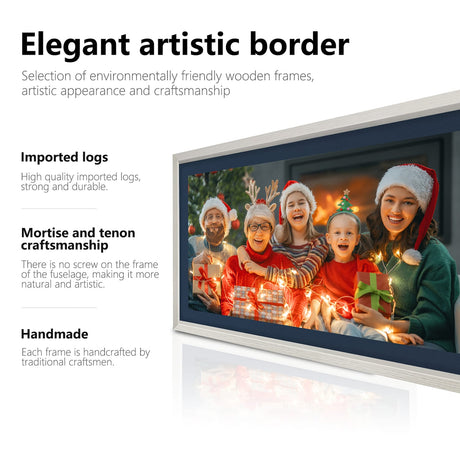 eco4life 21.5-In. Wi-Fi 1080p Full-HD Digital Art Photo Frame with Dual Speakers and Remote, CPF2210