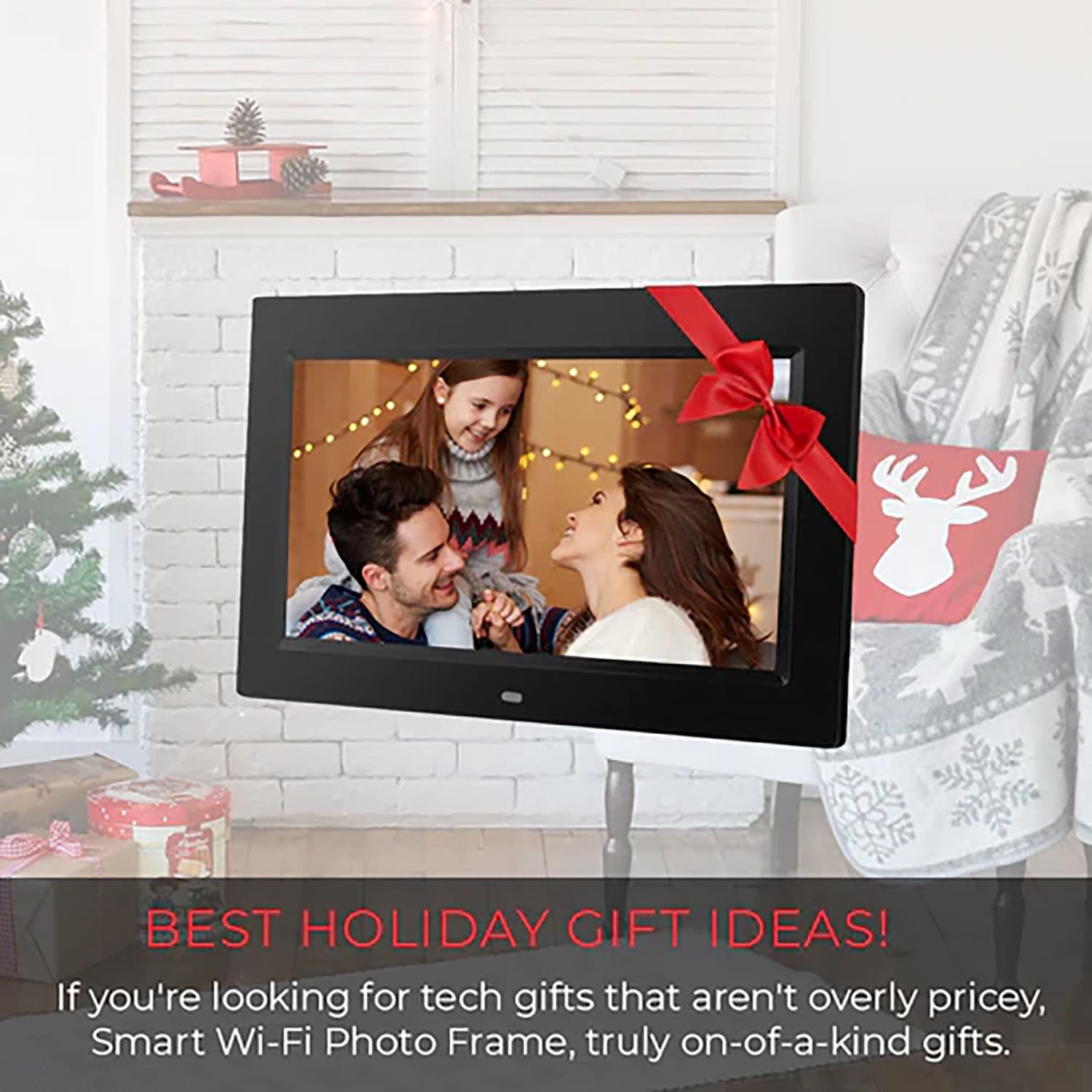 Sonicgrace 10.1-In. Non-Wi-Fi Digital Photo Frame with Remote, SDPF10S