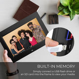 Sonicgrace 10.1-In. Non-Wi-Fi Digital Photo Frame with Remote, SDPF10S