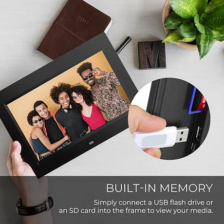 Sonicgrace 10.1-In. Non-Wi-Fi Digital Photo Frame with Remote, SDPF10S